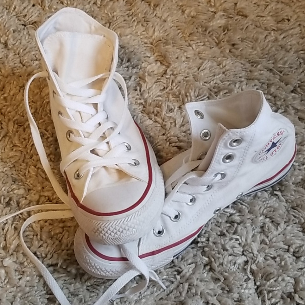 White Converse